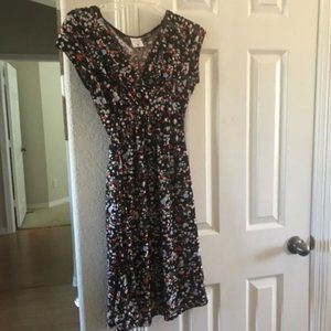 Motherhood Waist Tie Maternity Dress M